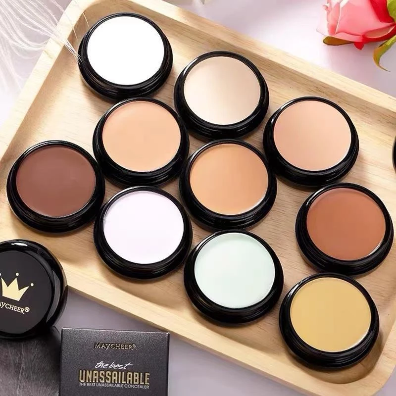 MAYCHEER美茜儿 The First精美绝伦遮瑕粉底膏轻薄易推开遮盖瑕疵