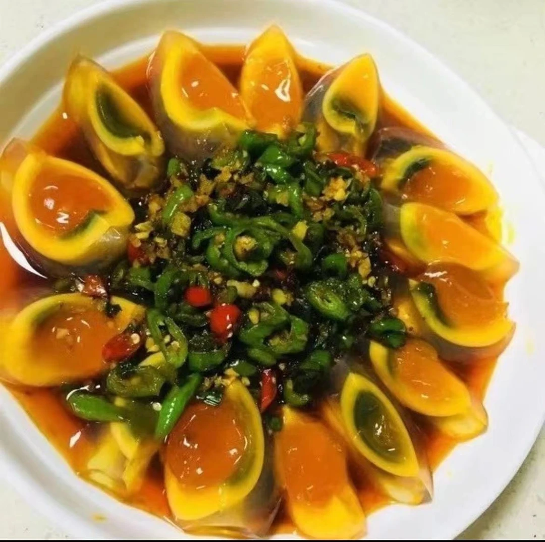 河南特产（溏心变蛋）皮蛋鸡蛋破损包赔凉拌即食新鲜腌制包邮