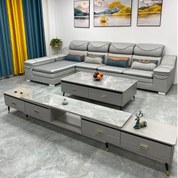 免洗纳米科技布冬夏两用沙发现代简约客厅布艺沙发大小户型可拆洗