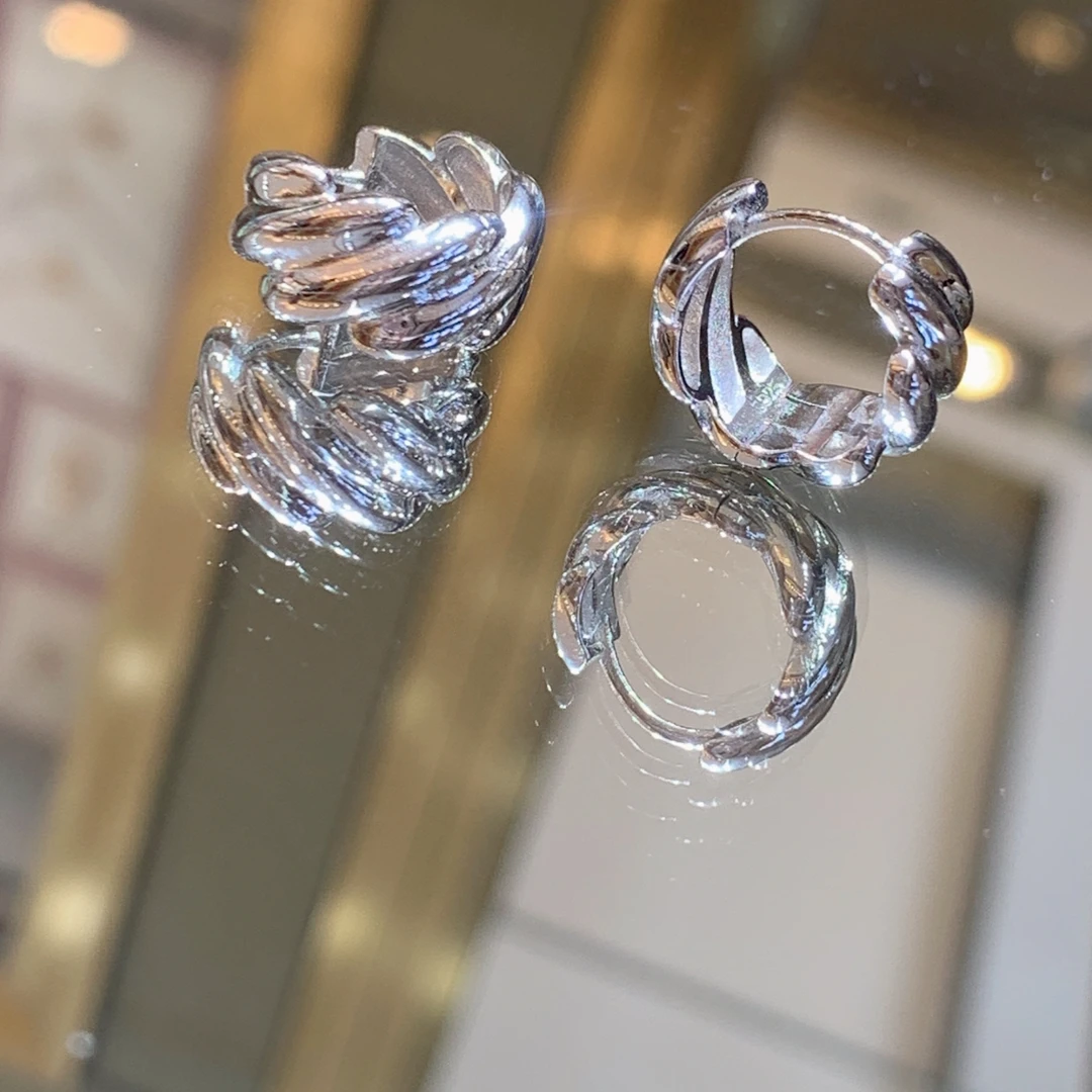 925银银制品 925银多层耳圈