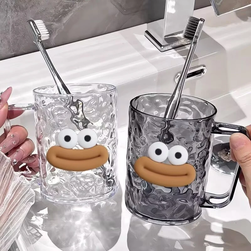 【买一送一】高颜值漱口杯冰川纹刷牙杯轻奢洗漱情侣二件套牙刷杯