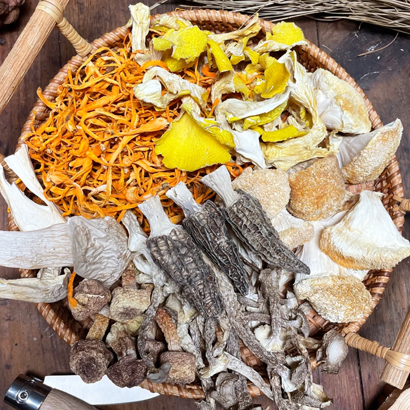 【菇尚鲜】羊肚菌松茸七珍汤包(净重量70克/包3颗羊肚菌)2-10包