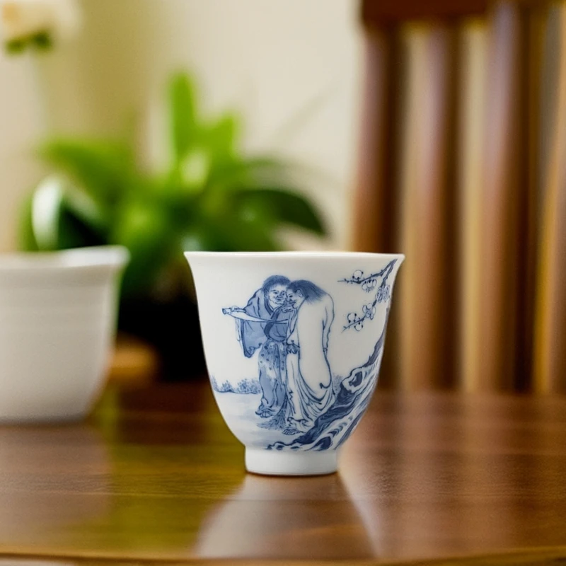 华山拙隐︱二仙论道铃铛杯