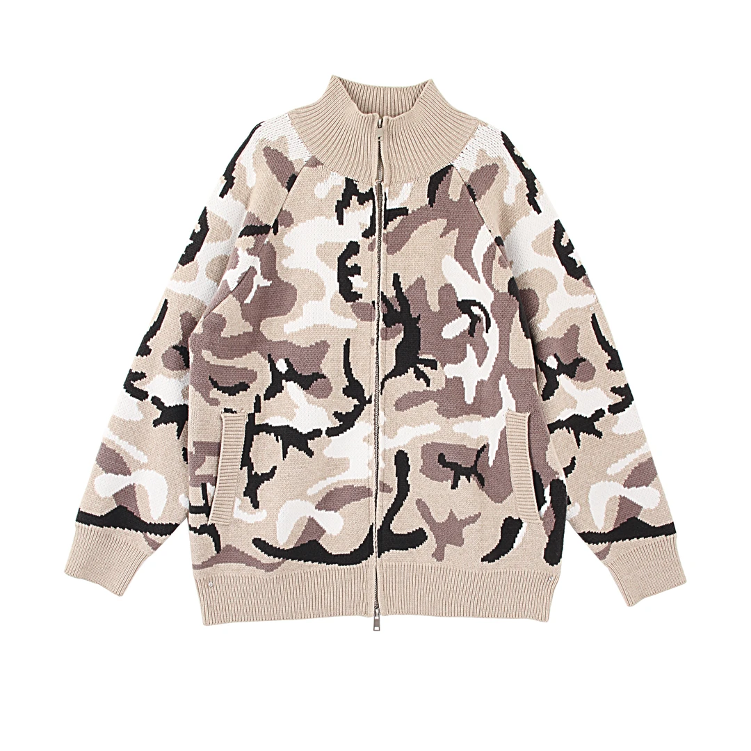 AIR CIOOC 荆棘迷彩针织毛衣新款新款新款新款新款新款