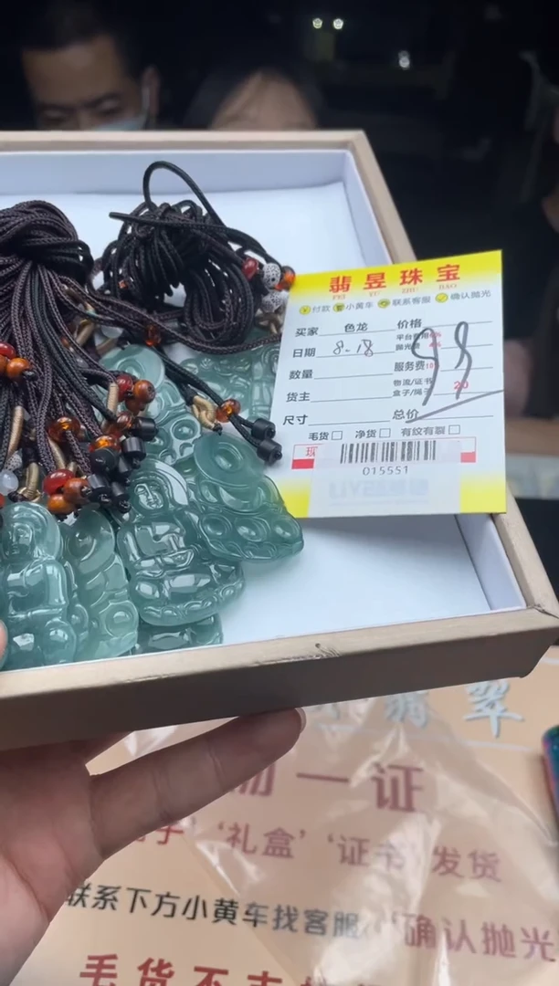 【闪购商品】翡翠颈饰未镶嵌-015551-多样性发其一