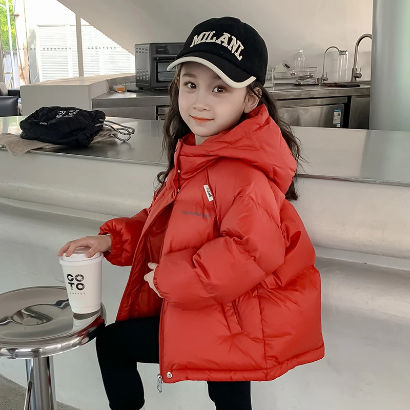 巴拉巴拉男孩女孩女童羽绒服冬季2024新款洋气冬款宝宝冬装儿童红