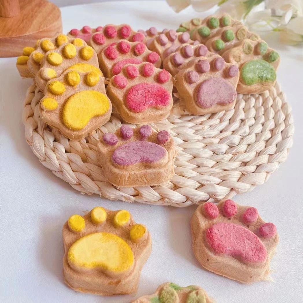 猫咪零食猫爪生骨肉饼冻干猫零食猫草成幼猫营养发腮鸡肉冻干主食