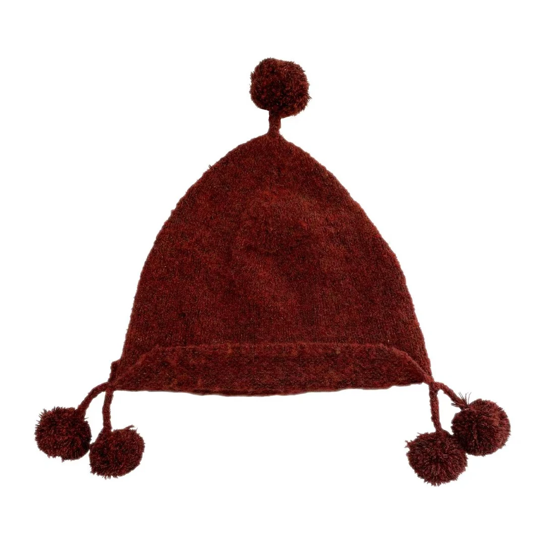 【云上分享】云雾里1217#文艺保暖红灯笼针织帽