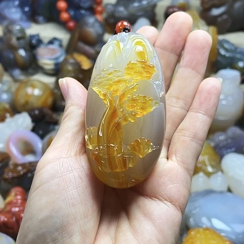 玛瑙/玉髓饰品未镶嵌
