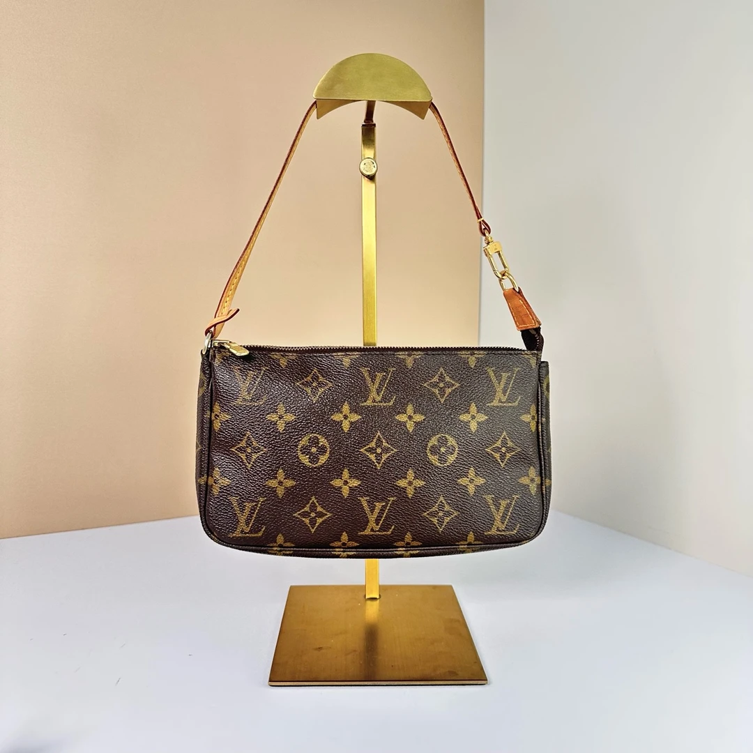 95新 LouisVuitton/路易威登 中古大号麻将包CA0090【七宝优选】