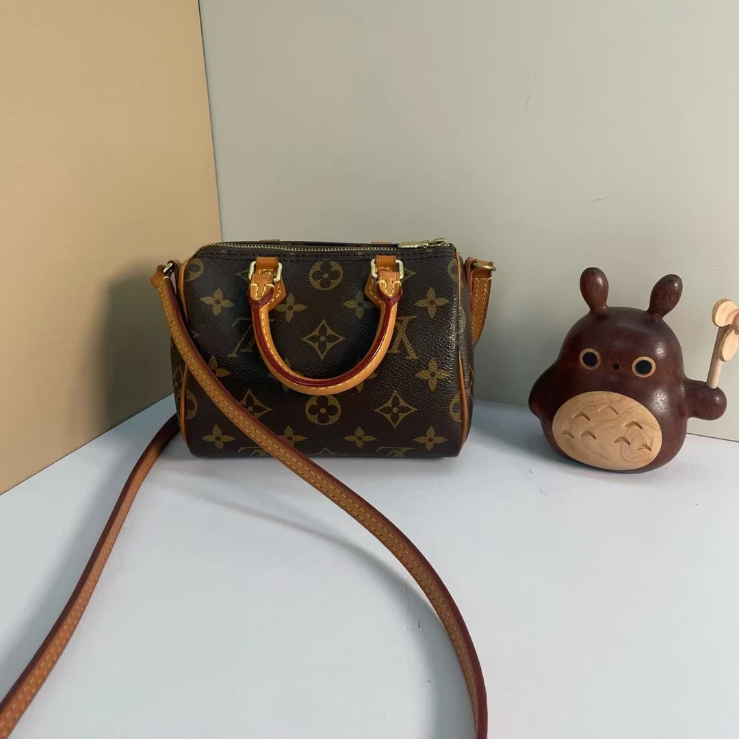 95新 LouisVuitton/路易威登 老花 NANO|TR3108【七宝中古】
