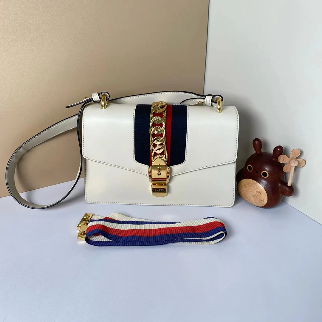 95新 GUCCI/古驰 Gucci中号塞尔维亚【七宝中古】