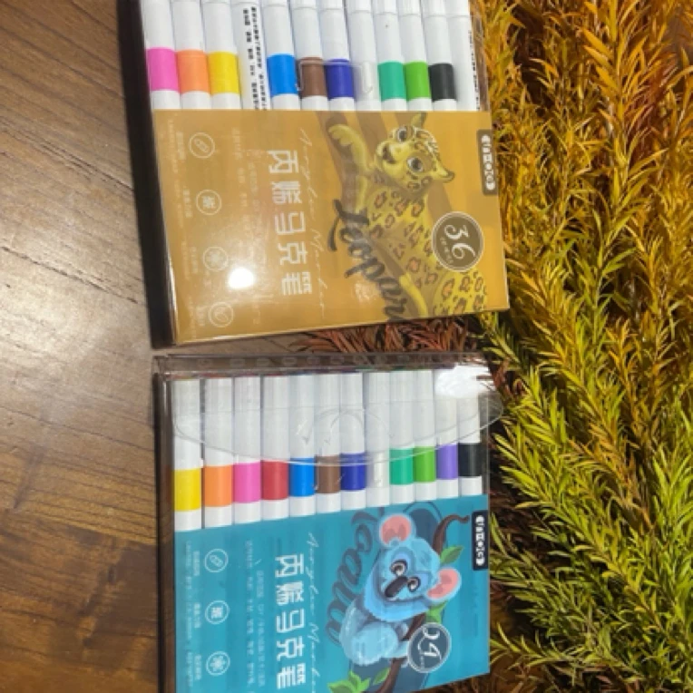 水性丙烯马克笔小学生画笔