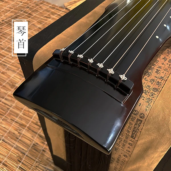 雅桐古琴生漆伏羲式仲尼式蕉叶式落霞式