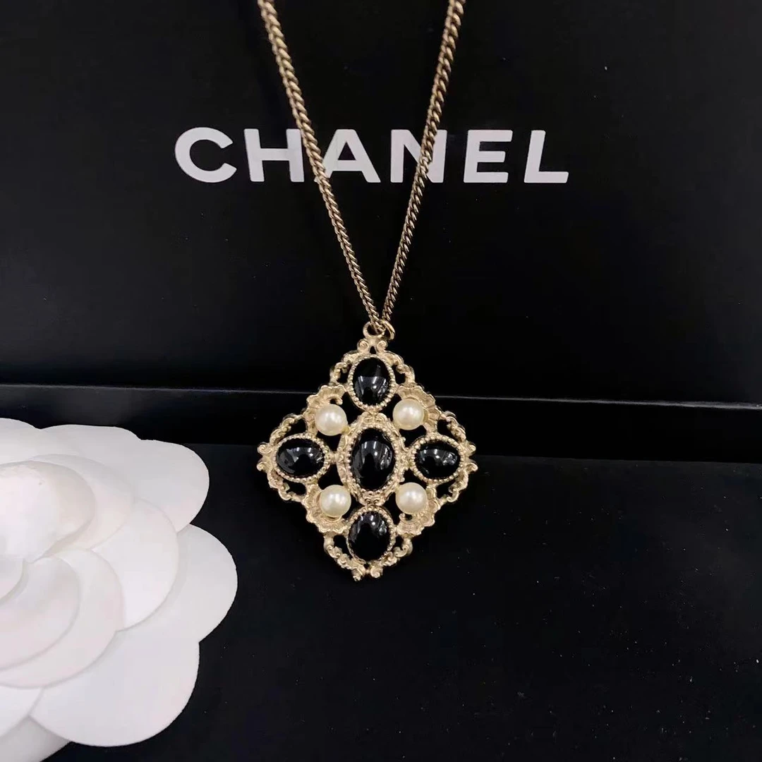 全新未使用 Chanel/香奈儿 经典双c/方糖/黑金/琉璃/珍珠/项链/C