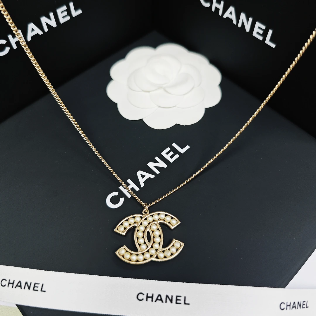 99新 Chanel/香奈儿 项链时尚经典金色气质百搭