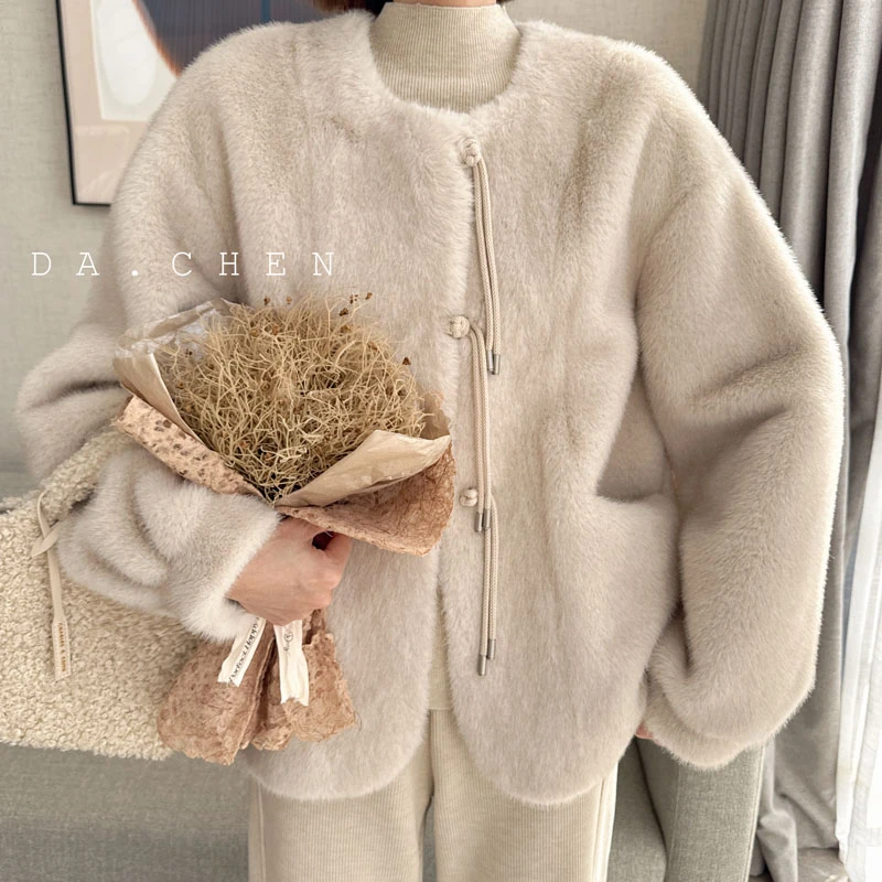 DA【清-冬款】胭脂雪新中式外套-ZA388