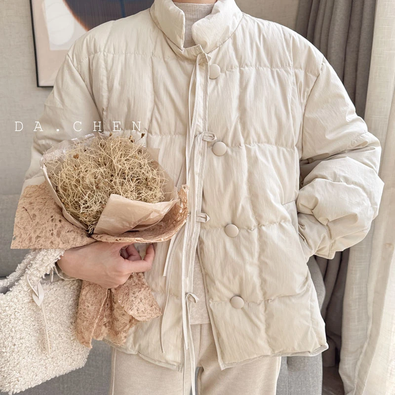 DA-【清-冬款】雪中漫步新中式羽绒服-YA395