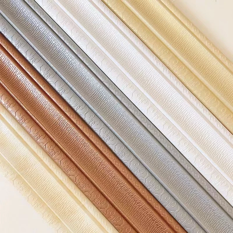 3D立体自粘腰线踢脚线墙纸边框墙壁装饰防水防潮墙裙收边条
