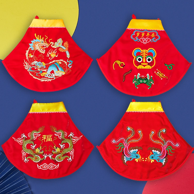 【祥瑞单肚兜集合】0-3岁国潮夏季民族风新生婴儿男女宝宝护肚肚兜