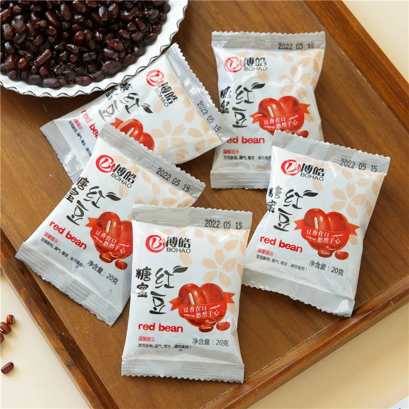 糖蜜红豆小包蜜豆20克/包奶茶豆糖蜜豆红小豆双皮奶冰粥甜品烘焙
