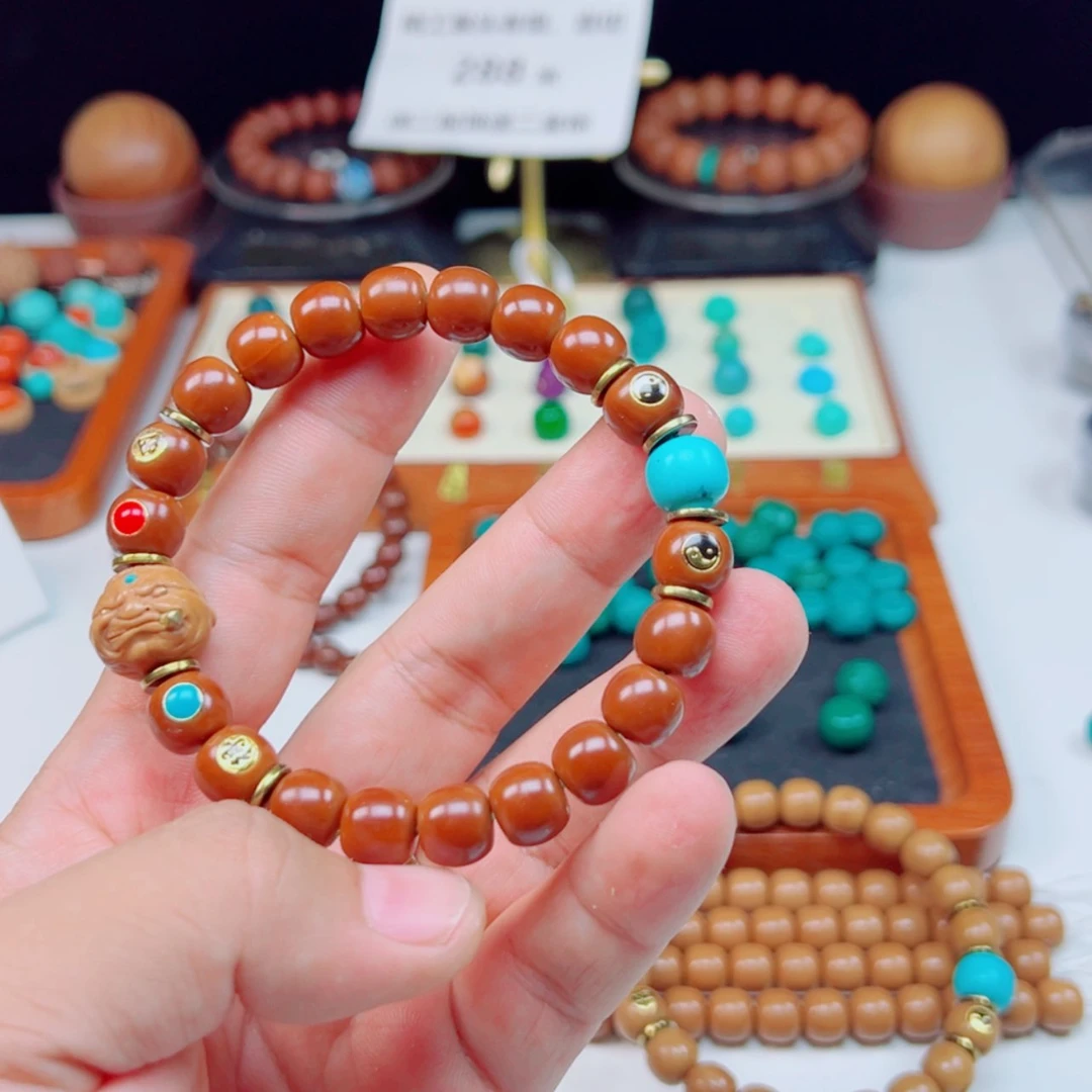 【闪购商品】猴头核桃吊坠是**呀全品 猴头手串定制不退980 款