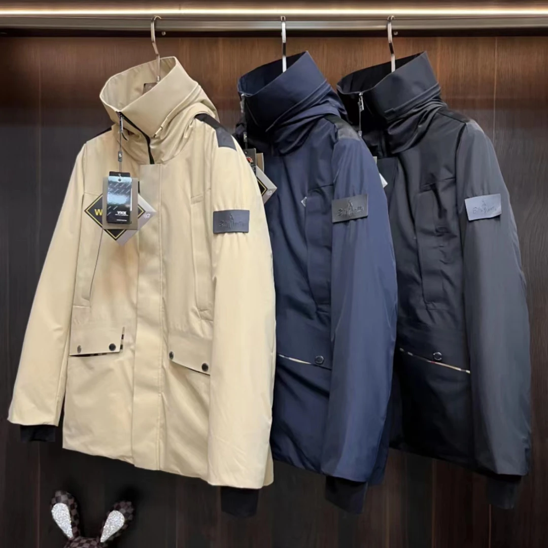 断码品牌清仓情侣男女百搭轻奢保暖羽绒服HJ 8668