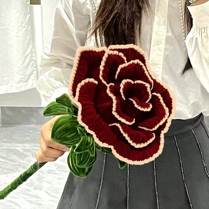 扭扭棒花束手工diy材料包玫瑰花套装加密毛条妞妞棒教师节过生日