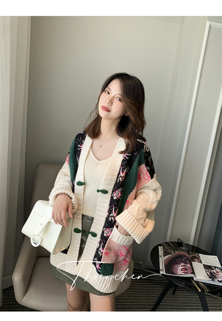 601-650号女士羊毛羊绒时尚百搭宽松毛衣浮力叫号拍 实物为准