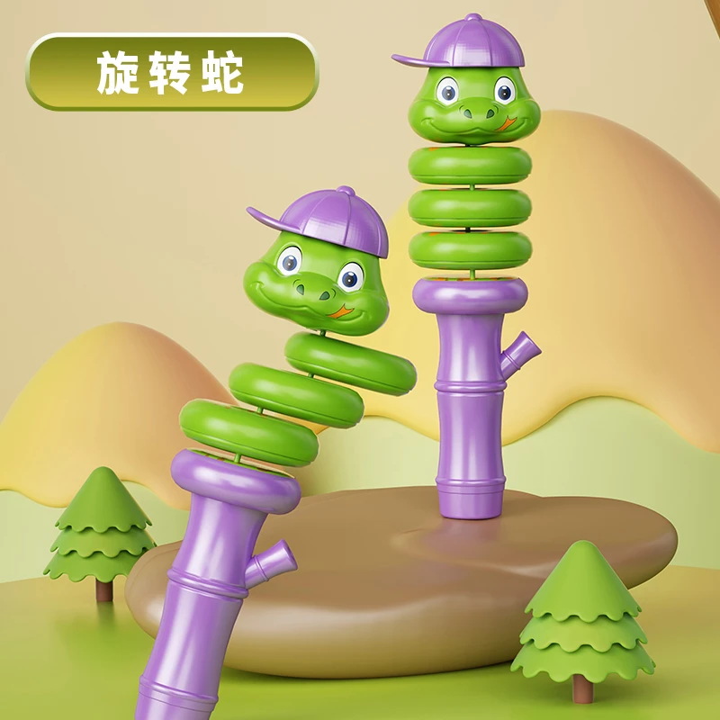 网红仿真口哨摇摇蛇整蛊摇摆蛇益智解压儿童宝宝男女孩子益智玩具