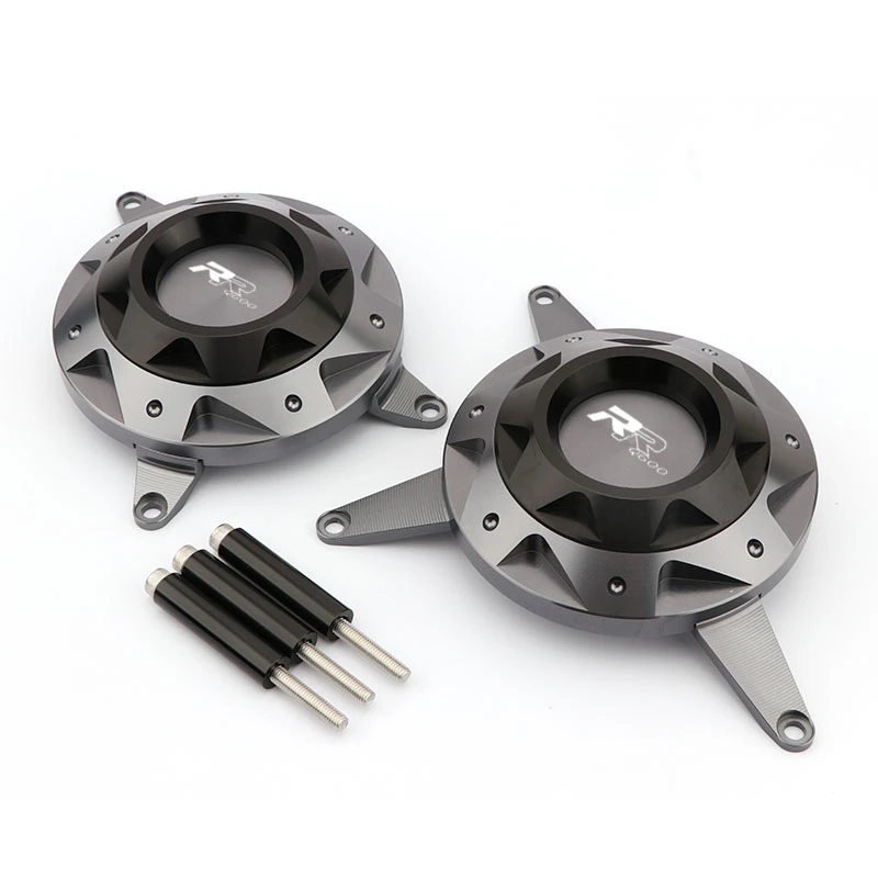 适用于钱江赛600改装发动机保护罩 追600 黄龙TNT防摔边盖配件