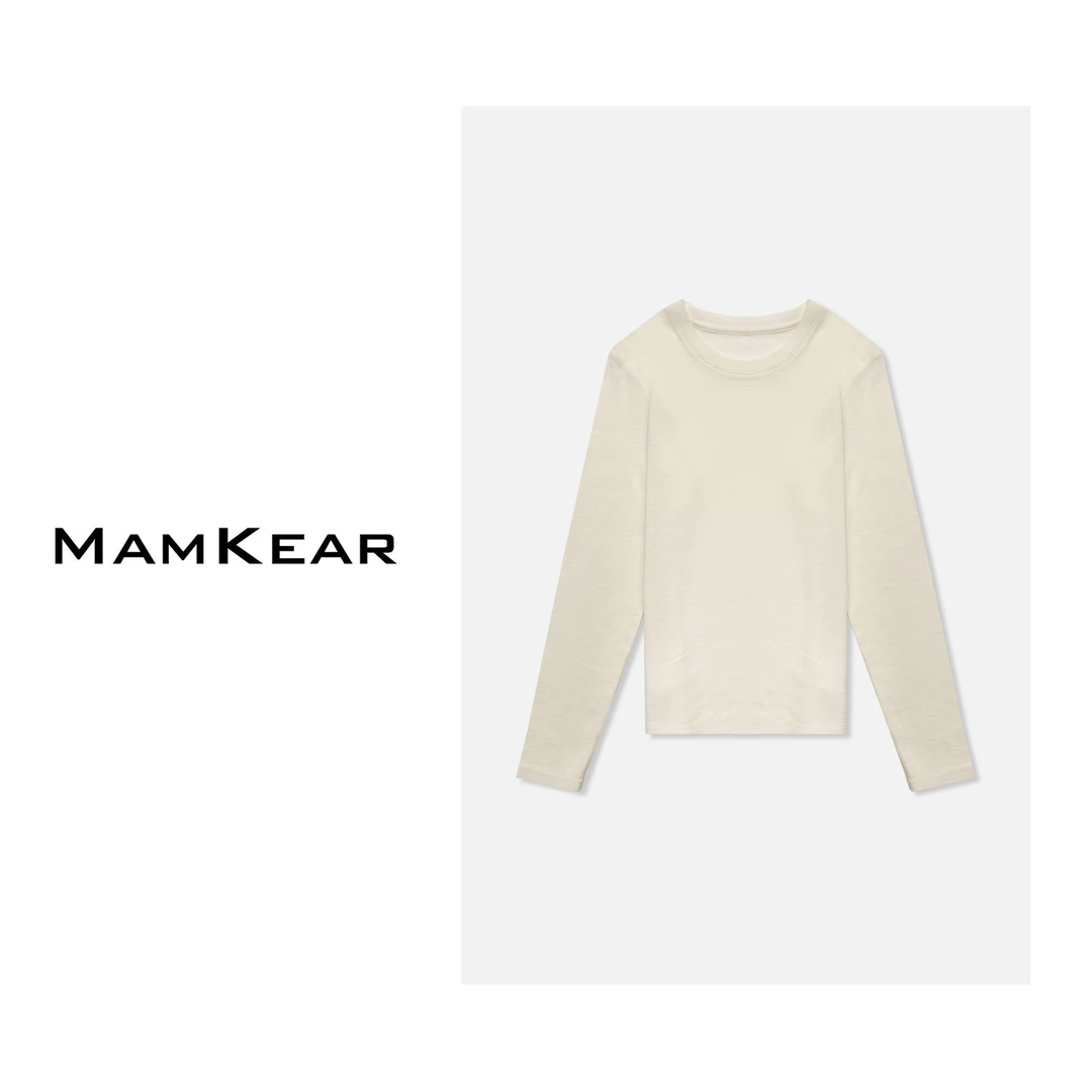 【可可专属】女款圆领修身针织衫/22280