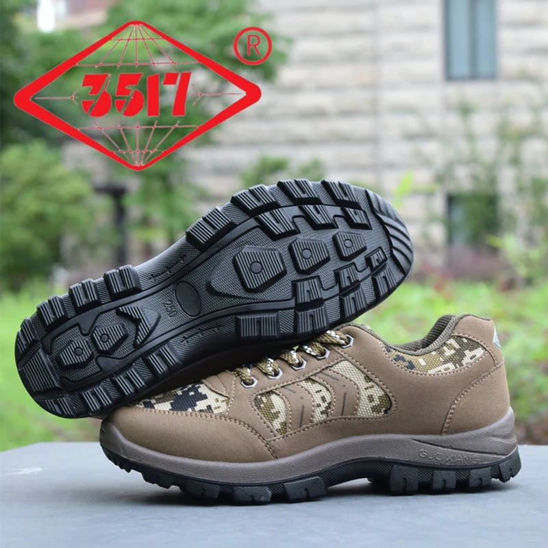 3517解放鞋男新款户外野战休闲防滑低帮耐磨防滑加厚工地劳保干活