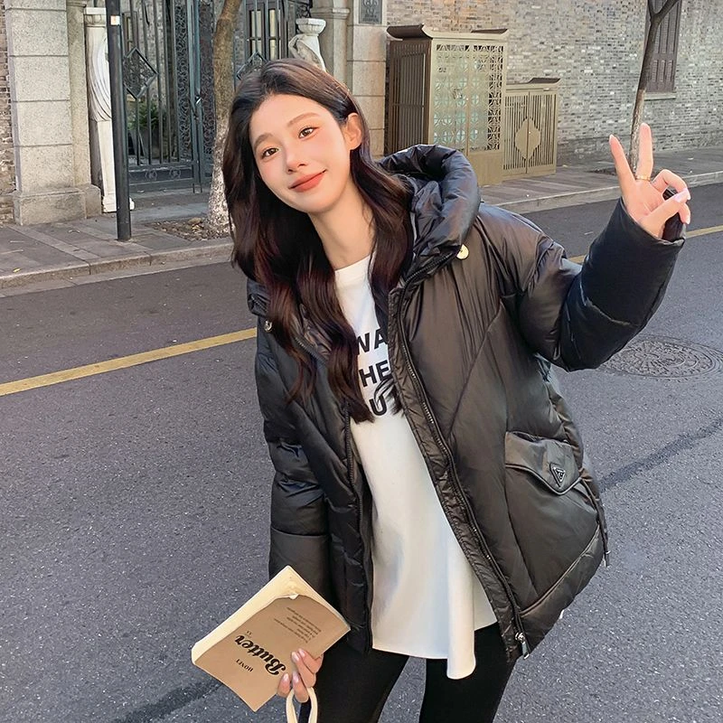 【红人上新】羽绒棉服2024新款宽松棉衣短款加厚冬季外套女款棉袄子