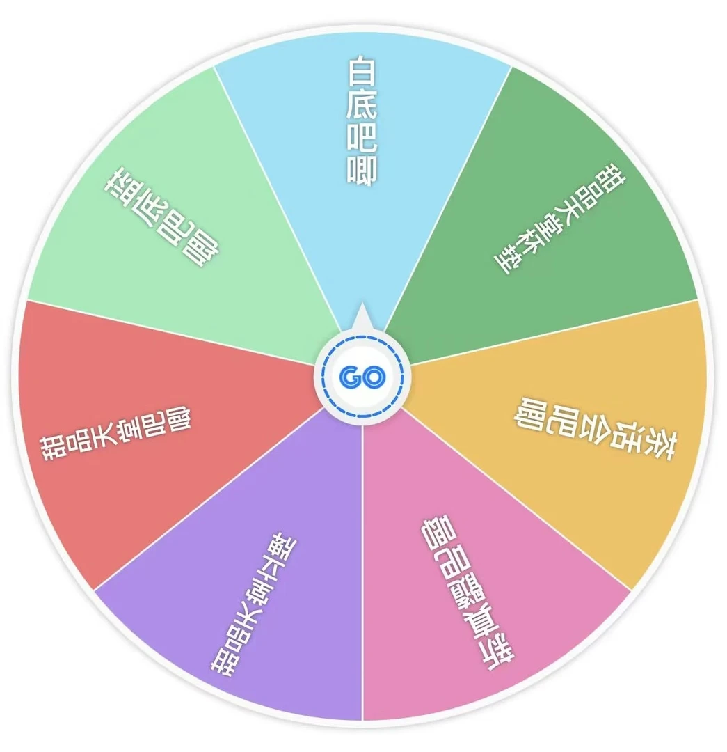 第五甜品天堂立牌大转盘