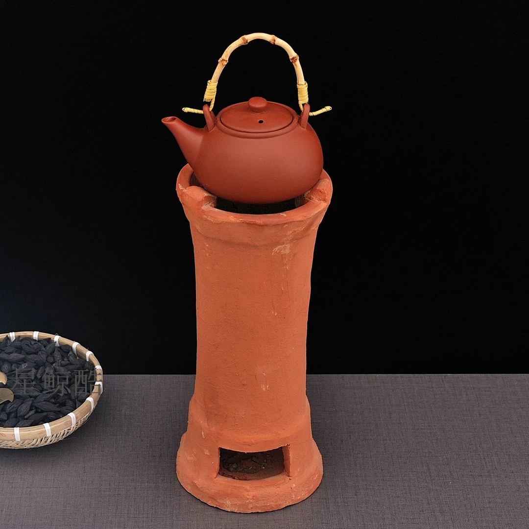 特高款炭炉 手工红泥炉 工夫茶炉 碳炉风炉 砂铫茶壶煮茶烧水炉