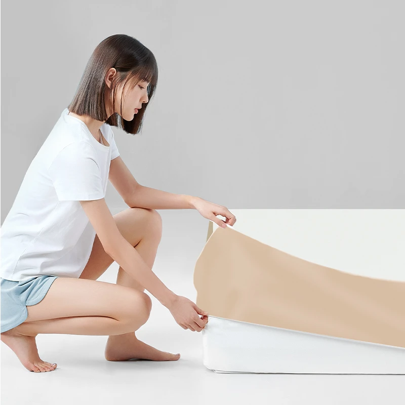 【奶芙床笠】喜临门透气折叠家用简约防滑卧室床笠