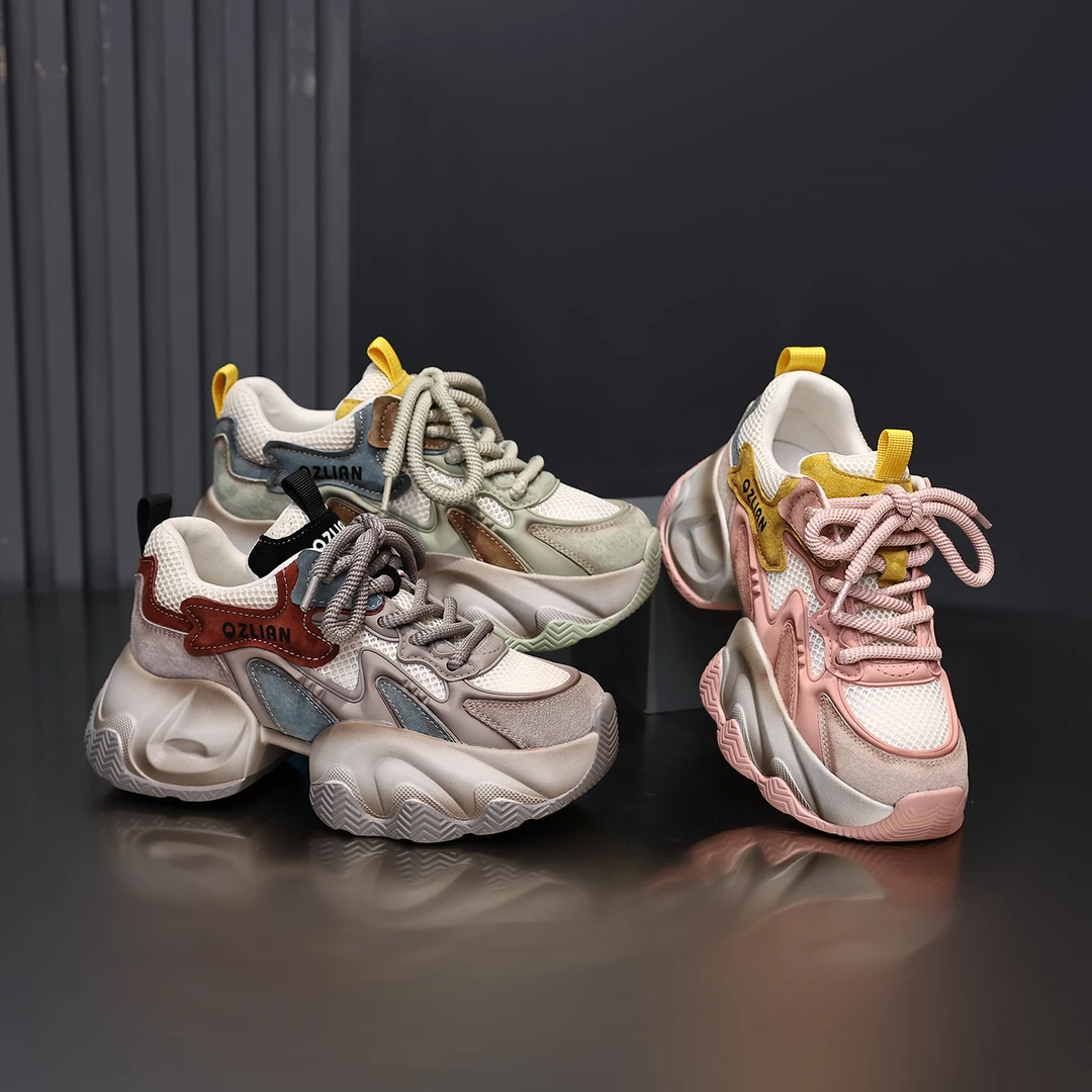 千之恋断码现货增高6CM2024夏百搭高能感休闲风运动潮流女鞋3531