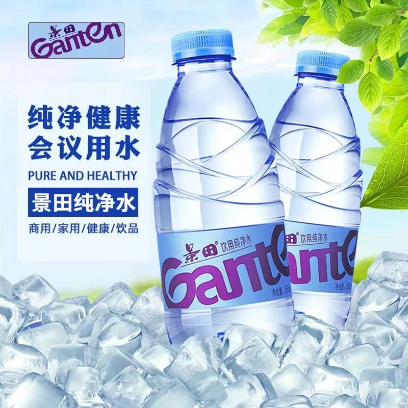 景田健康饮用甘甜新日期360ml/瓶 纯净水天然水360ml*12瓶