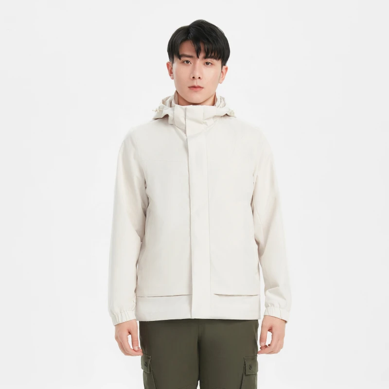 【小水】AIGLE/艾高男士夹克防风防水高透汽时尚户外男士Q650