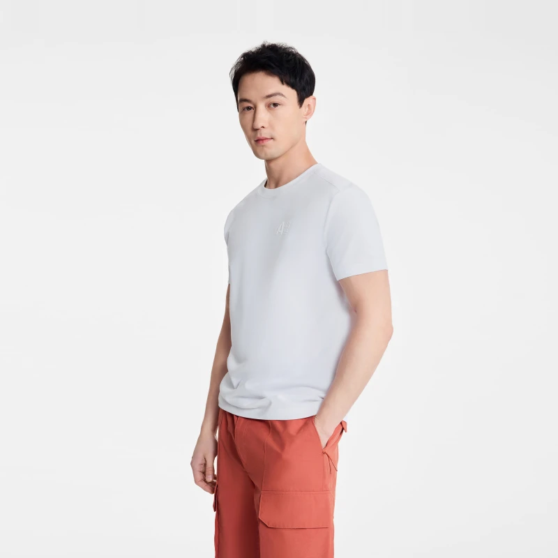 【极简凉感短袖】AIGLE艾高户外春夏DFT速干COOLMAX凉爽短袖男AW63