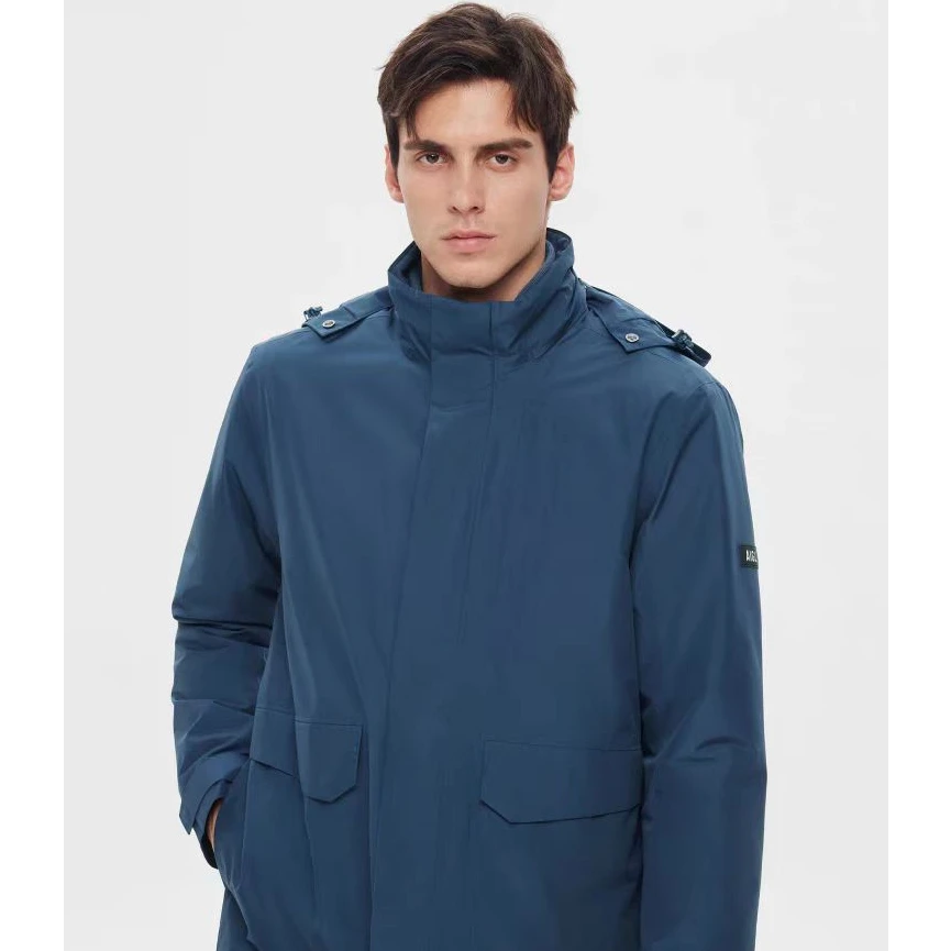 【小水】AIGLE艾高秋冬GORE-TEX防风防雨透汽休闲保暖棉服男士AQ39