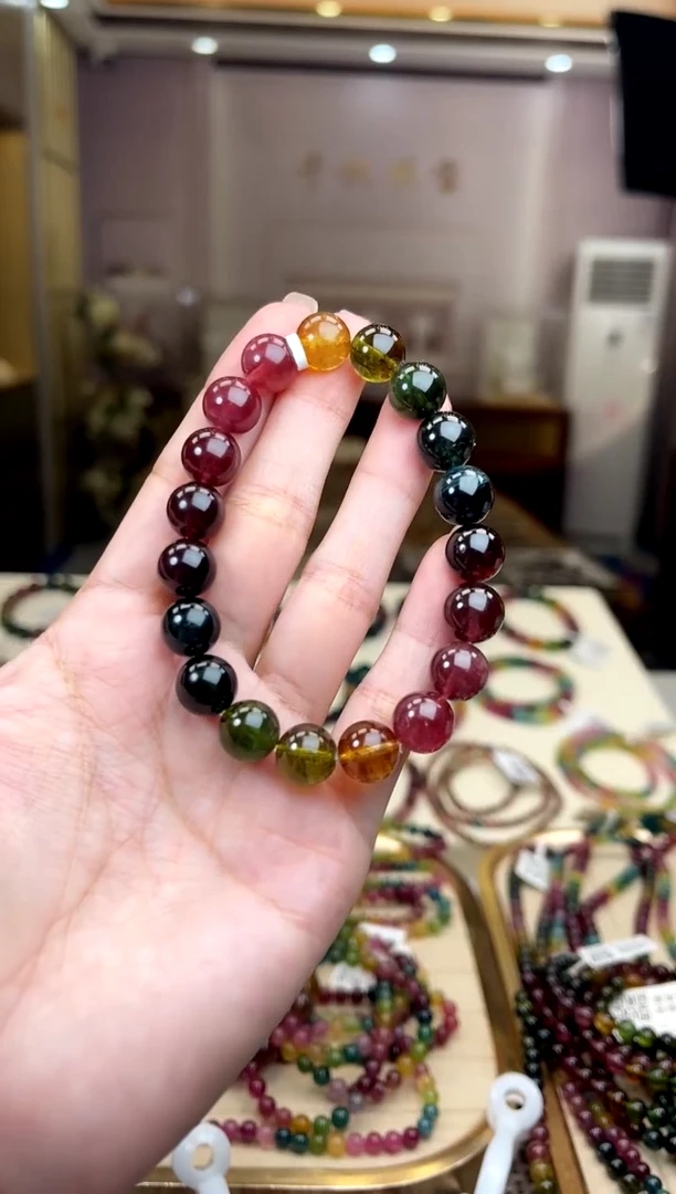 【闪购商品】碧玺/未镶嵌10mm+碧玺单圈多样性发货