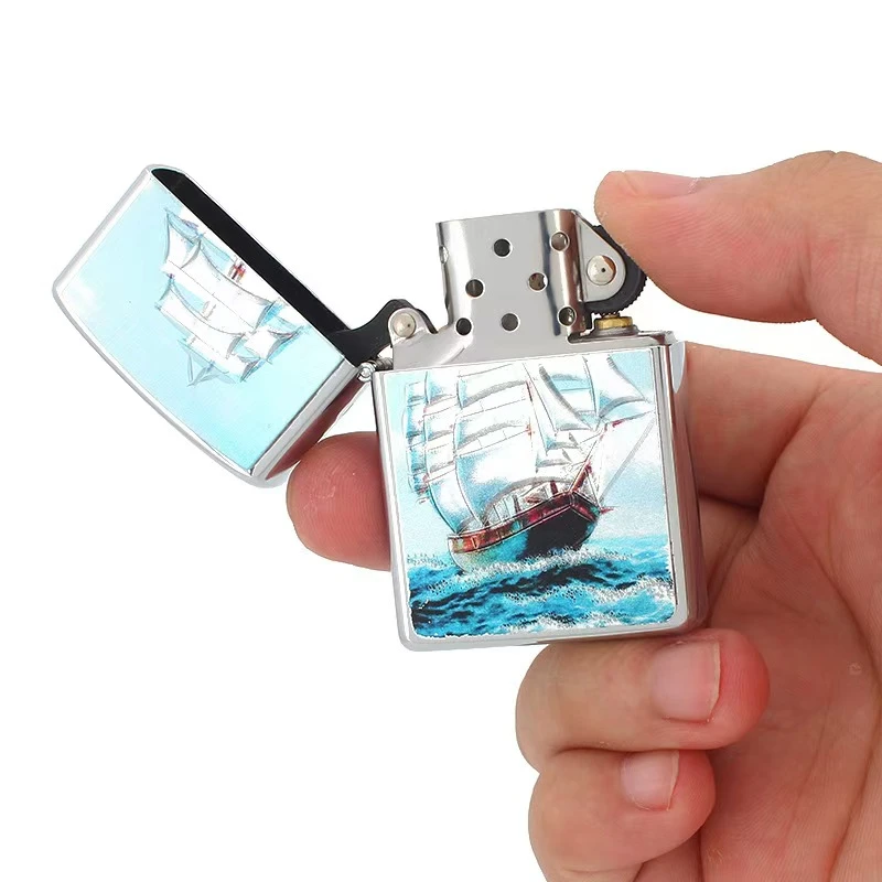 CHIEF/首领一帆风顺煤油砂轮火机