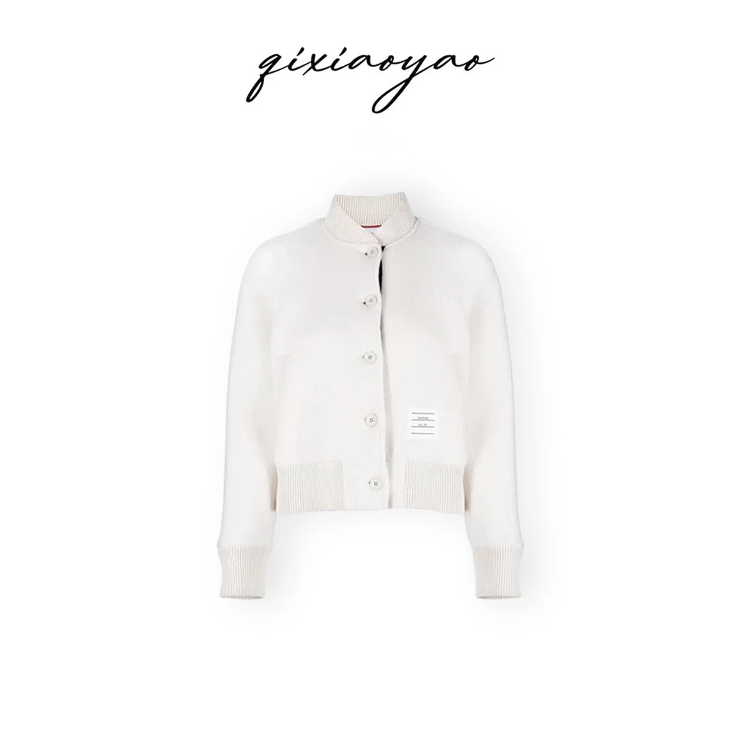 ’100%羊毛‘设计师飘带秋冬百搭外套#GZBJJ60