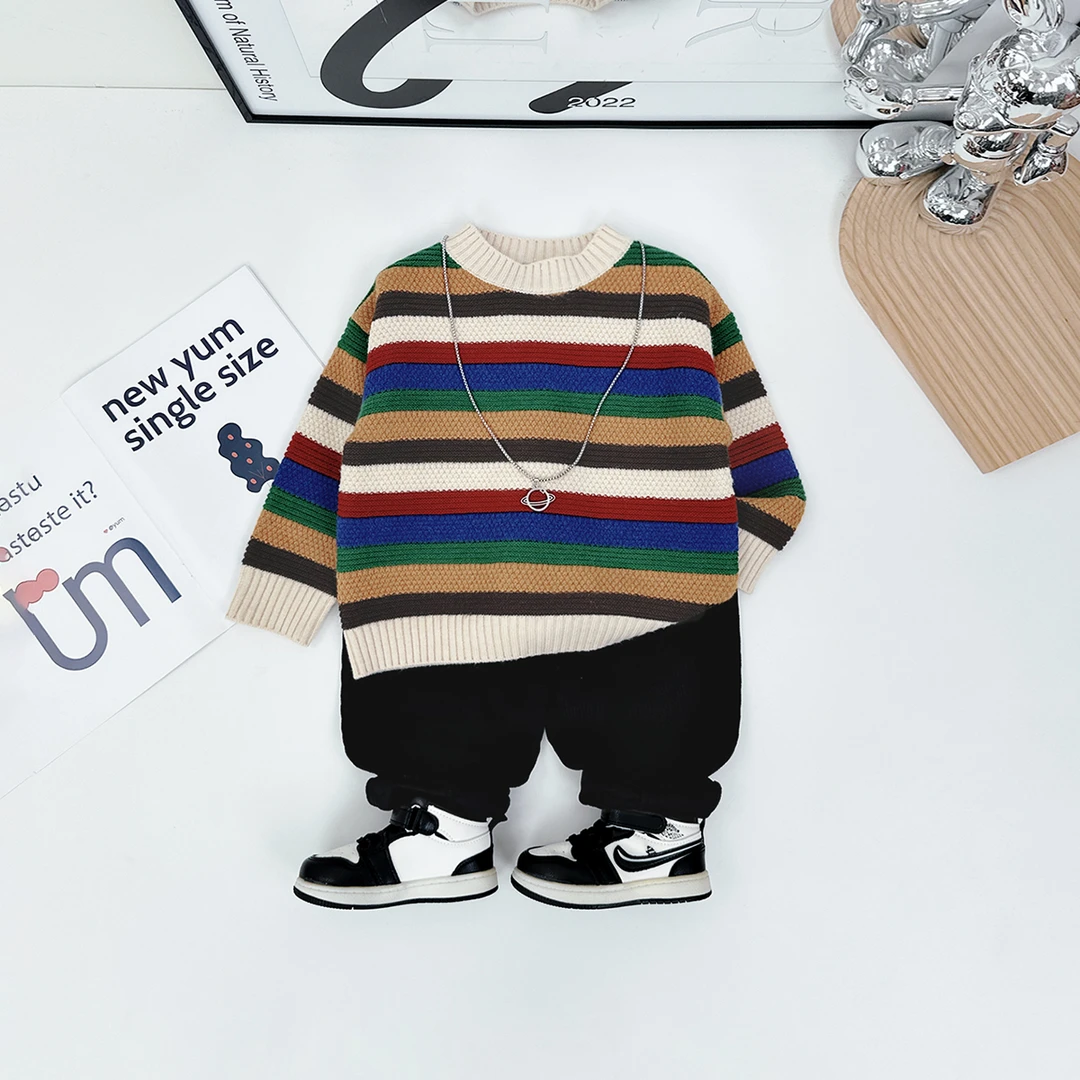 男童毛衣打底衫儿童衣服2024新款秋冬装潮 D-YY2307 悠悠童话童装