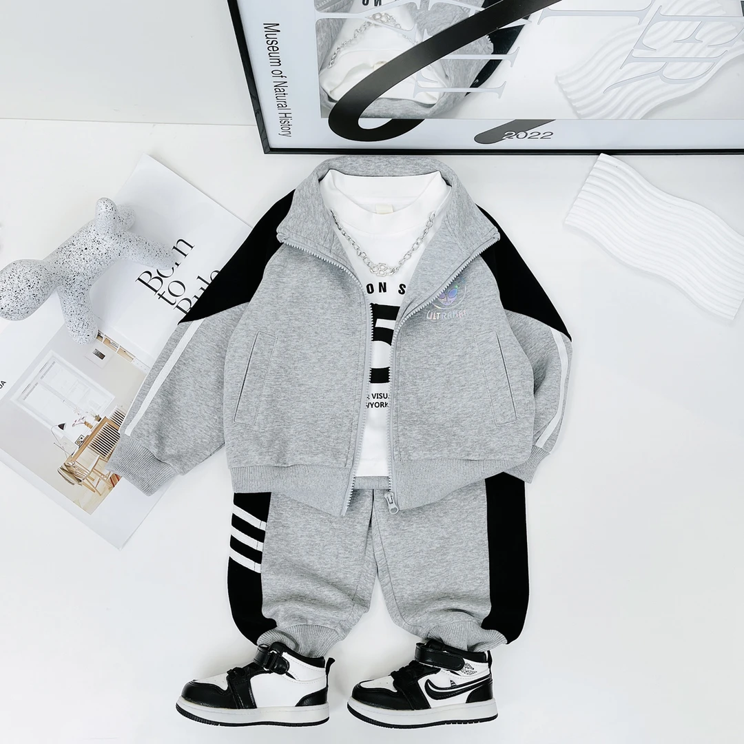 男童套装2023新款春装儿童运动服两件套D-BQ23160 悠悠童话童装