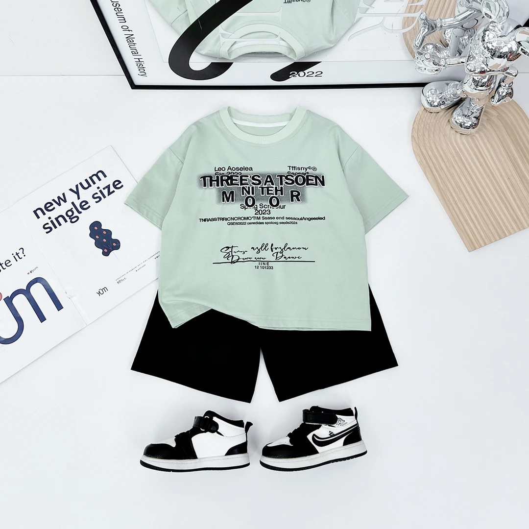 儿童短袖T恤夏季男童衣服新夏装2024新款 D-DM25569 悠悠童话童装