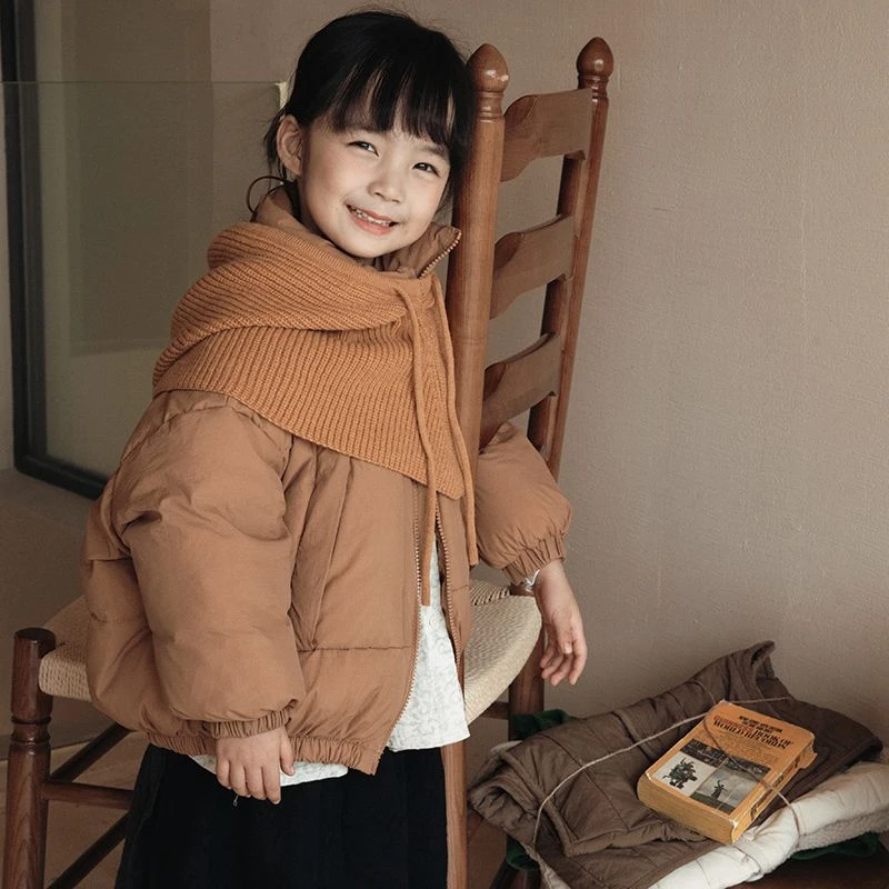 朵美巴拉巴拉宝宝儿童羽绒服女童冬装2023新款洋气时髦韩版童装男