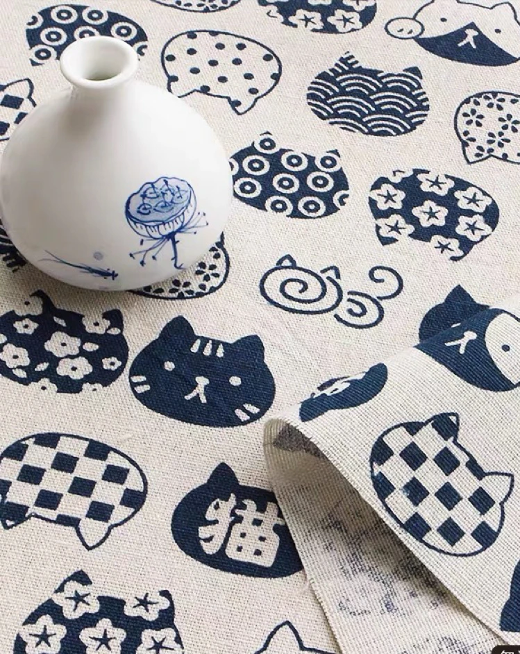 5月29日默认微瑕清<猫の布>多用老粗布